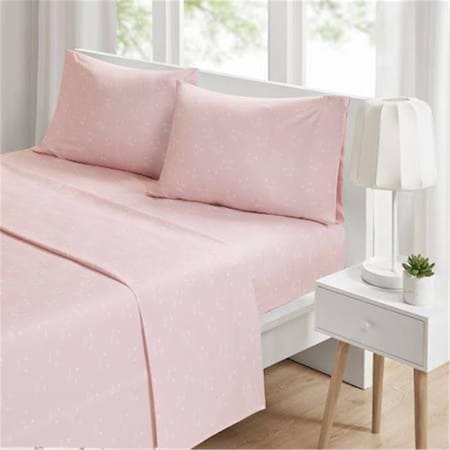 Novelty Printed Sheet Set, Pink Cats - Full